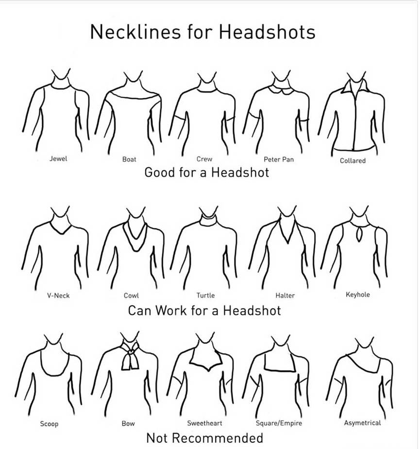 headshots what to wear